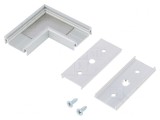 Conector 90&deg; Argintiu Aluminiu Anodat SURFACE14
