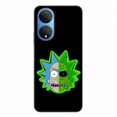 Husa compatibila cu Honor X7 Silicon Gel Tpu Model Rick And Morty Alien