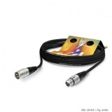Cablu prelungitor XLR 3 pini T-M Negru 30m, SGHN-3000-SW, HICON
