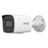 Camera IP 2MP ColorVu, Smart Hybrid Light, lentila 4mm, IR 30m, Lumina Alba 30m, Microfon, PoE, IP67 - Hikvision DS-2CD1027G2H-LIU(4mm) SafetyGuard Su