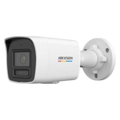 Camera IP 2MP ColorVu, Smart Hybrid Light, lentila 4mm, IR 30m, Lumina Alba 30m, Microfon, PoE, IP67 - Hikvision DS-2CD1027G2H-LIU(4mm) SafetyGuard Su foto