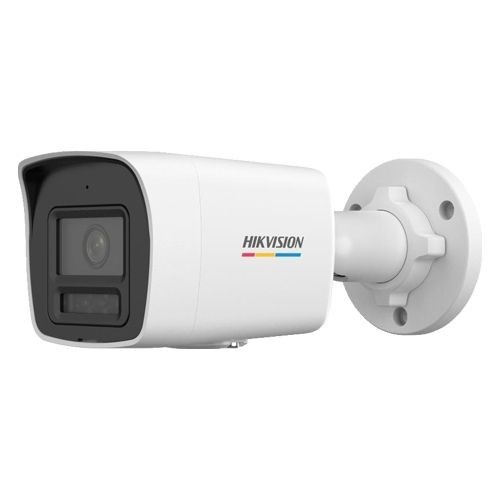 Camera IP 2MP ColorVu, Smart Hybrid Light, lentila 4mm, IR 30m, Lumina Alba 30m, Microfon, PoE, IP67 - Hikvision DS-2CD1027G2H-LIU(4mm) SafetyGuard Su