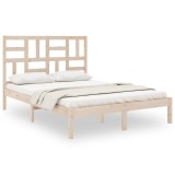 Cumpara ieftin Cadru de pat mic dublu, 120x190 cm, lemn masiv