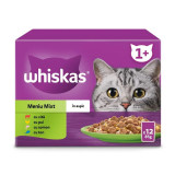 Hrana umeda pentru pisici Whiskas, Pure Delight, selectii de carne in aspic,