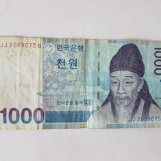 Coreea de Sud 1000 Won 2007