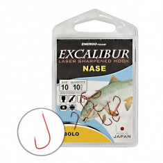 Carlige Excalibur Nase Bolo Red Nr.10 - Energofish