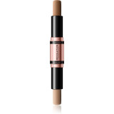 Makeup Revolution Fast Base baton pentru dublu contur culoare Light 2x4,3 g