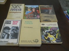 Pachet 6 carti JOSEPH CONRAD, Agentul secret, Nostromo, Intamplarea, Corsarul, Hanul lui Almayer, Palatul lui Almayer