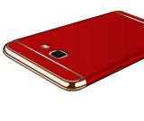 Husa Samsung Galaxy A5 2017 Elegance Luxury 3in1 Rosu, protectie anti-zgarieturi, slim
