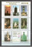 Cambodgea.1999 Expozitia filatelica CHINA:Pagode-coala mica MC.837, Nestampilat