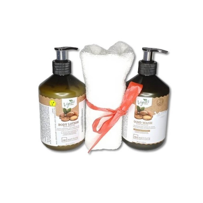 Set Lotiune de corp si Sapun lichid cu Ulei de Argan
