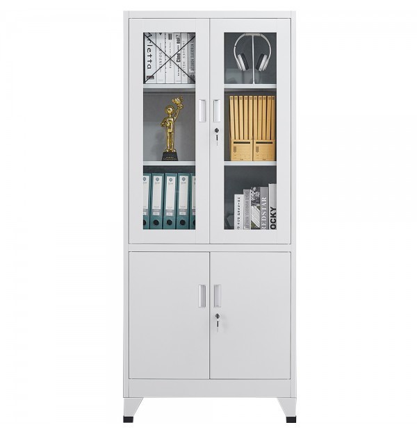 Dulap metalic Premium Medicamente si Instrumente medicale cu picioare 800x400x1920 mm (LxlxH), Asamblat,PLUS