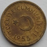 Turcia, 10 Kurus 1955