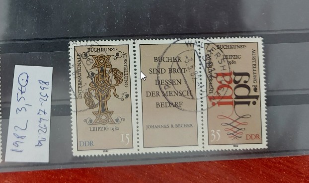 TS21 - Timbre serie DDR 1982 Mi2697-98