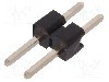 Conector 2 pini, seria {{Serie conector}}, pas pini 2mm, CONNFLY - DS1025-01-1*2P8BV1-B