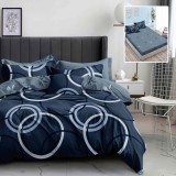 LENJERIE FINET 6 PIESE CU HUSĂ &ndash; 160&times;200 ȘI 180&times;200 (HF6P175) - 180x200