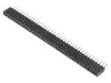 Soclu pini mamă 40 pini THT 1,27mm
