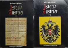 Erich Zollner Istoria Austriei vol 1, 2 foto