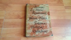 INCERCARE DE ISTORIE ROMANEASCA- JOHANN FILSTICH foto