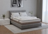 Saltea cu arcuri Pocket SomnArt Caramel Dream 160x200, 20 cm, medie