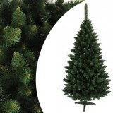 Brad de Craciun artificial Pin Himalaya 180 cm, cu aspect real de conifer, suport inclus, ProCart