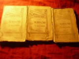 Ion Ghica - Scrisori catre V.Alecsandri - 3 volume BPT 224-229 Alcalay 1905