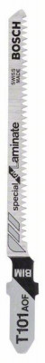 Bosch Set 3 panze ferastrau vertical T 101 AOF Special for Laminate, 83mm ProAdvanced PowerfulTools foto