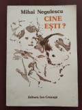 Cine ești? - Mihai Negulescu - ilustrații de Constantin Baciu - 1982