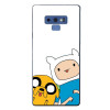 Husa compatibila cu Samsung Galaxy Note 9 Silicon Gel Tpu Model Finn and Jake Tongues