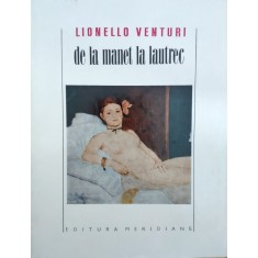 De La Manet La Lautrec - L. Venturi , E817