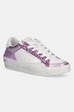 Crime London sneakers din piele SK8 DELUXE WEDGE culoarea violet, 20133PP7