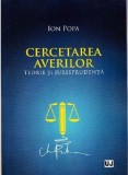 Cercetarea averilor - Teorie si jurisprudenta | Ion Popa