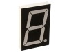 Afișaj LED 7 segmente verde 56,8mm Optosupply THT 1 cifră