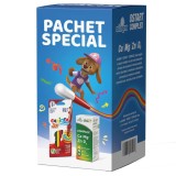Pachet Alinan Ostart Complex Ca Mg Zn D3 Sirop 200 mililitri cu Carioca Joy Superwashable Fiterman, Fiterman Pharma