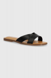 Aldo slapi de piele Caria femei, culoarea negru, 13773234.Caria