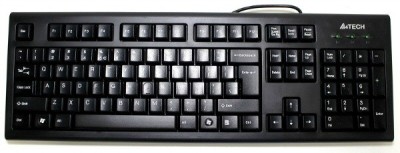 Tastatura A4TECH; model: KR-85; layout: US; NEGRU; USB foto