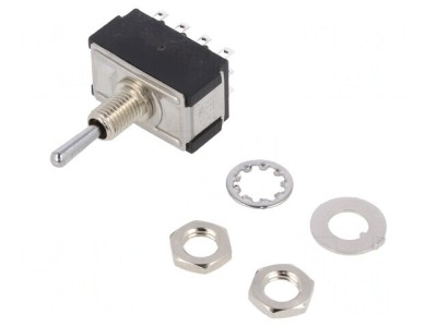 Comutator Basculant 4PDT 6A/125VAC MTA 406 S foto