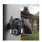 Camera de supraveghere pentru exterior, cu audio bidirecțional, zoom optic 36x, rezistentă la intemperii, 2MP, Full HD, cu panou solar inclus, negru