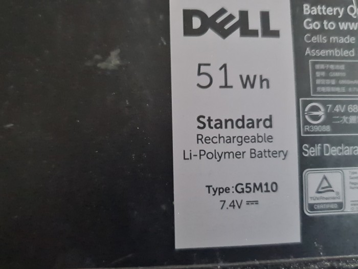 Baterie Dell Latitude 3550, 5250, 5450, 5550, E5250, E5450, E5550 - G5M10,