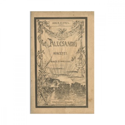 August R. Clavel, V. Alecsandri-Mircești, 1890 foto