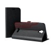Husa Flip Stand Magnetica Allview A7 Lite, Neagra