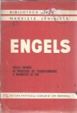 Cumpara ieftin Rolul muncii in procesul de transformare a maimutei in om - Friedrich Engels
