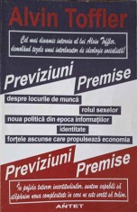 PREVIZIUNI SI PREMISE-ALVIN TOFFLER-259343