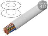Cablu Telecomunica&Aring;&pound;ii YTKSY 53x2x0,5mm Cu PVC Alb