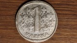 Cumpara ieftin Finlanda - moneda de colectie argint - 1 markka / marca 1965 - design deosebit, impecabila !