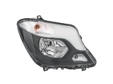 Far MERCEDES SPRINTER 210-519, 10.2013-06.2018, RapidAuto, fata, partea dreapta, cu sistem iluminat in curba; cu lumina de zi; H7+H7+H7+PY21W+W21W+W5