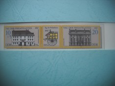 HOPCT TIMBRE MNH 1213 ZIUA MARCII POSTALE -2 VAL-1987-GERMANIA DDR/RDG