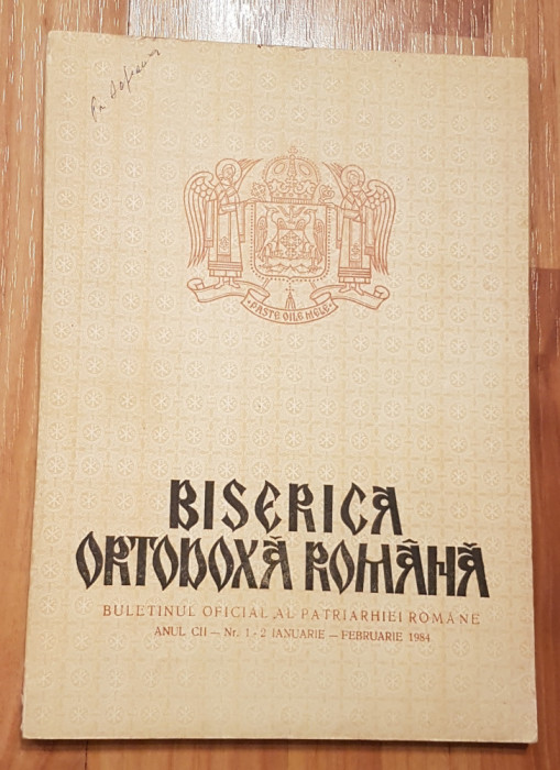 Biserica Ortodoxa Romana &ndash; Buletin Oficial de Patriarhiei Romane