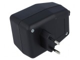 Carcasă alimentator ABS neagră 65mm x 89mm x 56mm, KRADEX