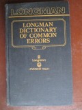 Longman dictionary of common errors